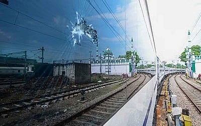 வந்தே பாரத் மீது கல்வீசியதால் ரூ.55 லட்சம் இழப்பு!