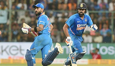 சாதனை படைக்க காத்திருக்கும் கோலி, ரோஹித்!