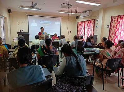 விவசாயிகளுக்கு சிறுதானிய உற்பத்தி பயிற்சி