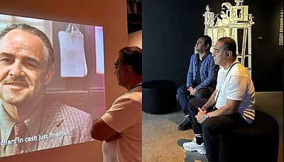 காட்ஃபாதர் படம் பார்த்த கமல் - ஏ.ஆர். ரஹ்மான்! 