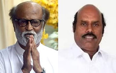 அமைச்சர் எ.வ.வேலு - நடிகர் ரஜினிகாந்த் திடீர் சந்திப்பு