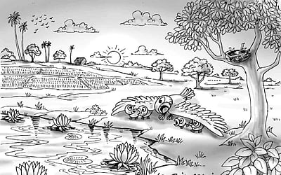 உள்ளத்தைக் கொள்ளை கொண்ட வெள்ளத்தில் பற்றிய தீ! 