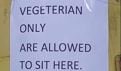 வெஜிடேரியன் ஒன்லி.. ஐஐடி-மும்பையில் எழுந்த சர்ச்சை
