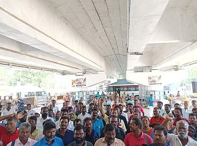 நெல்லையில் கண்டன ஆர்ப்பாட்டம் 