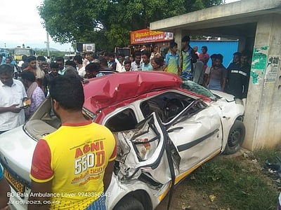 விராலிமலை அருகே சாலை விபத்து: 4 பேர் பலி