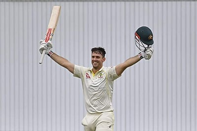 ஆஷஸ் 3-வது டெஸ்ட்: மிட்செல் மார்ஷ் அதிரடி சதம்; ஆஸ்திரேலியா வலுவான தொடக்கம்!