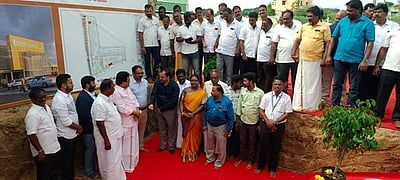 திருவள்ளூரில் ரூ.31.57 கோடியில் புதிய பேருந்து நிலையம்! பூமிபூஜை நடந்தது