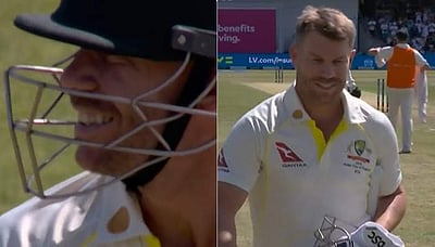 17வது முறையாக ஒரே வீரரிடம் ஆட்டமிழப்பு: சிரித்துக் கொண்டே வெளியேறிய வார்னர்! வைரல் விடியோ! 