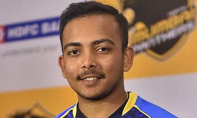 என்னுடைய பேட்டிங்கில் மாற்றம் தேவையில்லை என நினைக்கிறேன்: பிரித்வி ஷா!