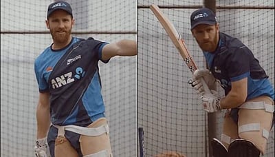 பேட்டிங் பயிற்சியில் வில்லியம்சன்: உலகக் கோப்பை கனவு நிறைவேறுமா?