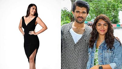 படக்குழுவுடன் பிறந்தநாள் கொண்டாடிய மிருணாள் தாக்குர்!