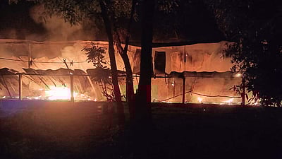 காஞ்சிபுரம் பண்ணையில் தீ: 3,000 கோழிக்குஞ்சுகள் பலி