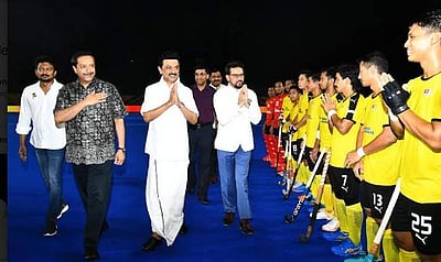 ஹாக்கி இறுதிப்போட்டி: முதல்வர் ஸ்டாலின் தொடங்கி வைத்தார்