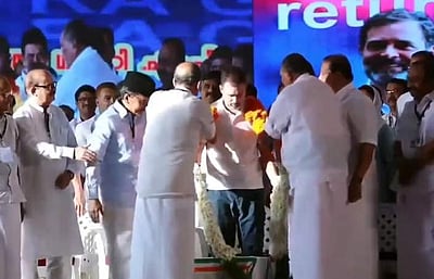 வயநாடு சென்றார் ராகுல்: சிறப்பான வரவேற்பு