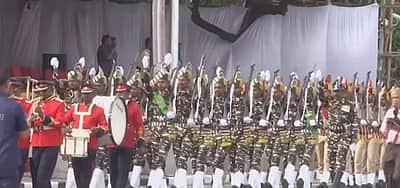 சுதந்திர நாள் அணிவகுப்பு இறுதி ஒத்திகை!