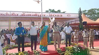 நாமக்கல்லில் சுதந்திர நாள் விழா கொண்டாட்டம்