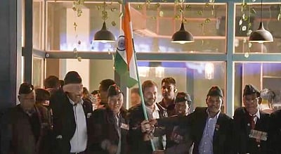 லடாக்கில் முன்னாள் ராணுவ வீரர்களுடன் உரையாடிய ராகுல் காந்தி!