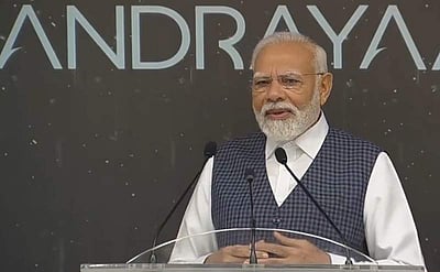 லேண்டர் இறங்கிய இடத்திற்கு பெயர் சிவசக்தி: பிரதமர் மோடி