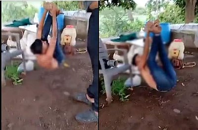 சாதி வெறி: பட்டியலின இளைஞருக்கு நடந்த கொடூரம்! (விடியோ)