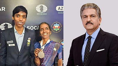 பிரக்ஞானந்தாவின் பெற்றோருக்கு எலக்ட்ரிக் கார் பரிசு! - ஆனந்த் மஹிந்திரா அறிவிப்பு