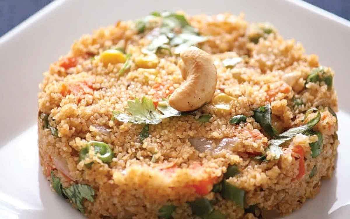 கோதுமை ரவை பிரியாணி