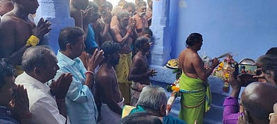 ஆடி அமாவாசை: சொரிமுத்து அய்யனார் கோயிலில் கால் நாட்டுடன் தொடங்கியது!