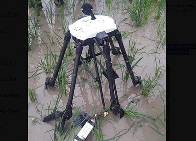 பஞ்சாப் எல்லையில் பாகிஸ்தான் ட்ரோன் கண்டெடுப்பு!