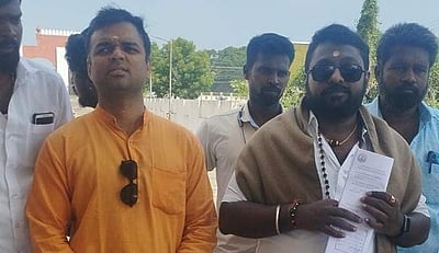 ட்விட்டரில் அவதூறு பரப்பிய வழக்கு: எஸ்.ஜி.சூர்யா, கௌசிக் சுப்ரமணியம் சிதம்பரம் நீதிமன்றத்தில் ஆஜர்