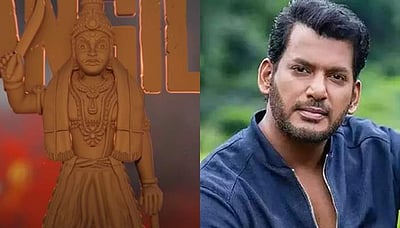 பொய்யில்லை... உண்மை... சாமியாடிய விஷால்! 