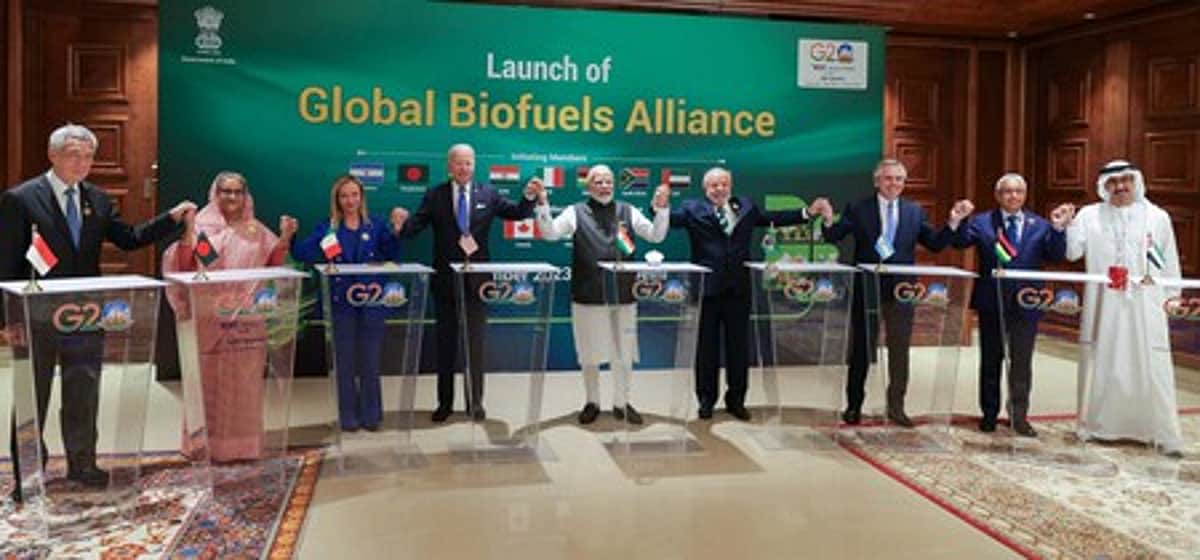 உயிரி எரிபொருள் கூட்டணி: உலகிற்கு இந்தியா புதிய பாதையைக் காட்டும் - மத்திய அமைச்சா் ஹா்தீப் சிங் புரி