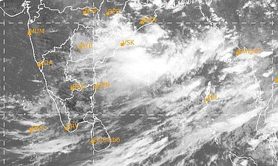 வங்கக்கடலில் உருவாகிறது காற்றழுத்த தாழ்வுப் பகுதி!