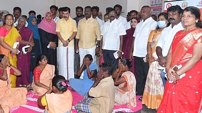 தூய்மைப் பணியாளா்களுக்கு சிறப்பு மருத்துவ முகாம்