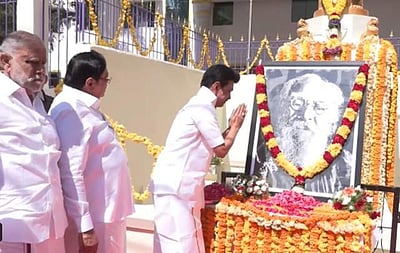பெரியார் பிறந்தநாள்: முதல்வர் மு.க. ஸ்டாலின் மரியாதை!