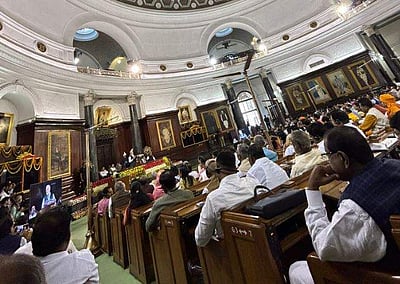 குடியரசுத்தலைவர் அழைக்கப்படாத கட்டடத்தை நோக்கி... - சு. வெங்கடேசன் எம்.பி. ட்வீட்