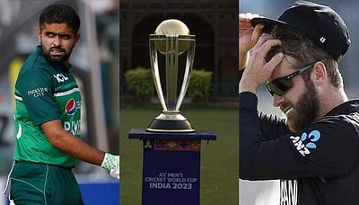 பார்வையாளர்களே இல்லாத பாகிஸ்தான்-நியூசிலாந்து பயிற்சி ஆட்டம்!