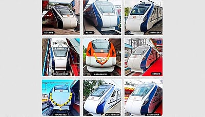 வந்தே பாரத் ரயில்களில் 1.11 கோடி பேர் பயணம்: பிரதமா் மோடி பெருமிதம்!