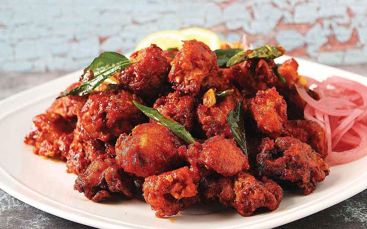 டாப் டென் உணவாக சிக்கன் 65