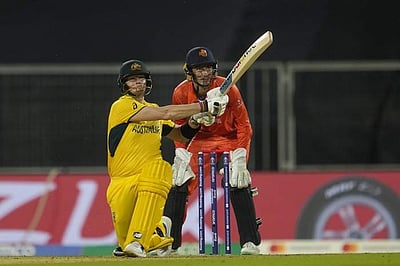 பயிற்சி ஆட்டம்: நெதர்லாந்துக்கு 167 ரன்கள் இலக்கு நிர்ணயித்த ஆஸ்திரேலியா!