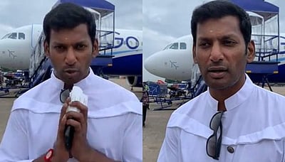 மார்க் ஆண்டனி டிரைலர்: ஆதரவுக்கு நன்றி தெரிவித்து விடியோ வெளியிட்ட விஷால்! 