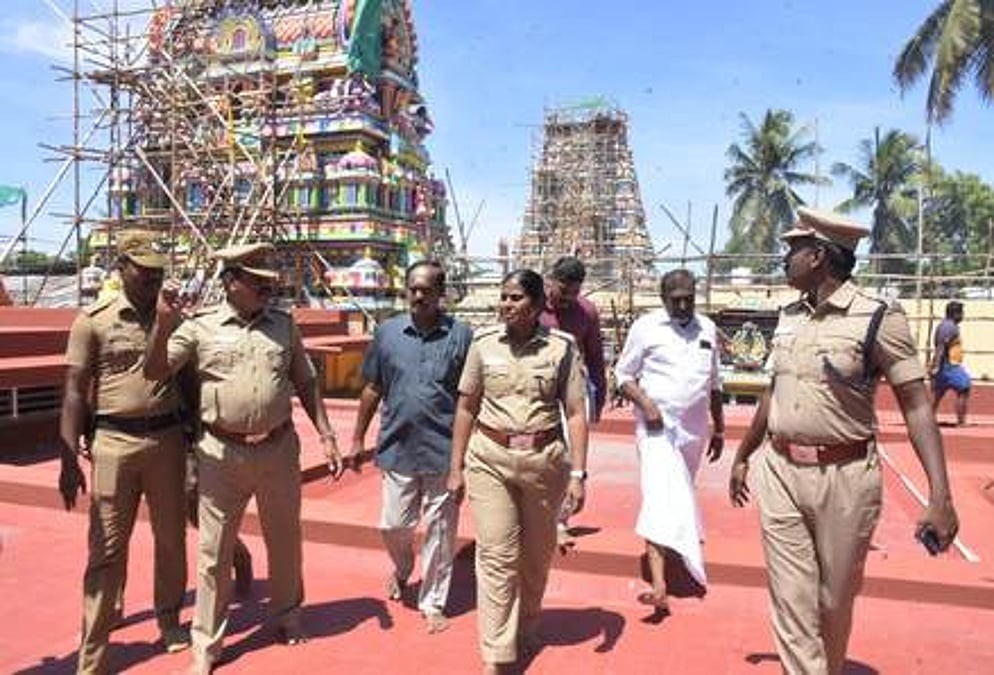 இன்று சேலம் ராஜகணபதி கோயில் குடமுழுக்கு: விழா ஏற்பாடுகள், பாதுகாப்பு பணிகள் தீவிரம்
