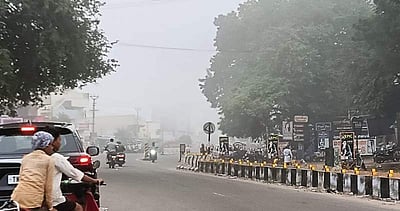 பரமத்தி வேலூரில் கடும் பனிப்பொழிவு