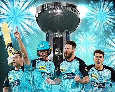 11 வருடங்களுக்குப் பிறகு பிபிஎல் கோப்பையை வென்ற பிரிஸ்பேன்! 