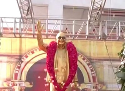 திருச்சியில் கருணாநிதி சிலையை திறந்து வைத்தார் உதயநிதி!