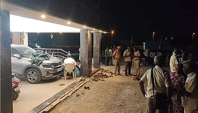 கடன் சுமையா?: தொழிலதிபர் வீட்டில் மூவர் பலி