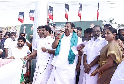 திமுக ஆட்சியில் நீர் ஆதாரத்துக்கு நடவடிக்கை இல்லை: எடப்பாடி பழனிசாமி பேச்சு