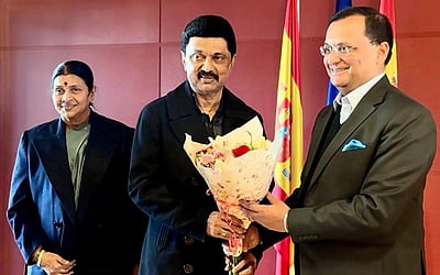 ஸ்பெயினில் முதல்வர் ஸ்டாலின் - புகைப்படங்கள்