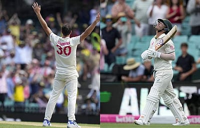 கம்மின்ஸ் 5 விக்கெட்டுகள்: வார்னருக்கு சிறப்பு வரவேற்பு!