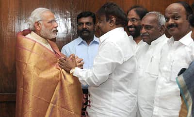 விஜயகாந்தின் வாழ்க்கை அா்ப்பணிப்பின் வரலாறு: மோடி