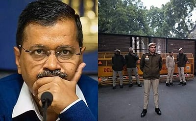 கேஜரிவால் இன்று கைது? வீட்டுக்கு வெளியே போலீஸ் குவிப்பு