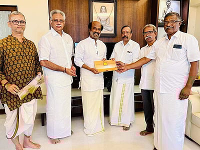அயோத்தி ராமர் கோயில் பிரதிஷ்டை: நடிகர் ரஜினிகாந்த் பங்கேற்பு
